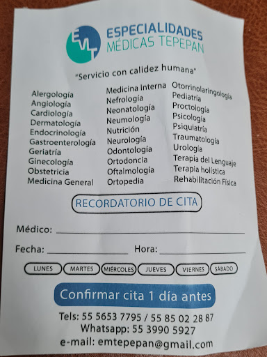 Especialidades Médicas Tepepan