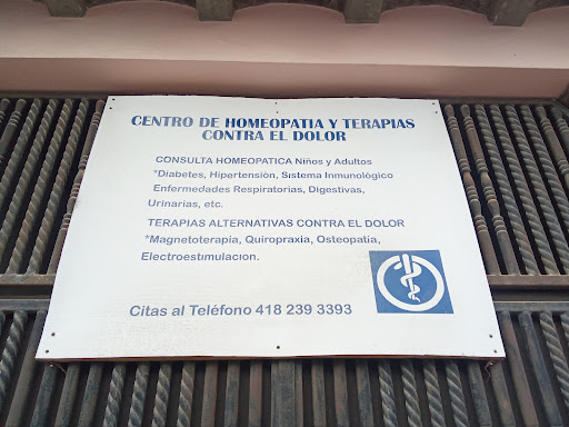 Centro de Homeópatia y terapias contra el dolor Aldama