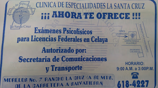 Clinica De Especialidades La Santa Cruz.