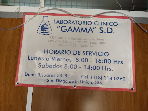 Laboratorio Clínico Gamma